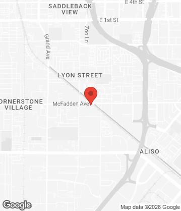 Map of Santa Ana - 1766 E McFadden Ave, Santa Ana, CA 92705